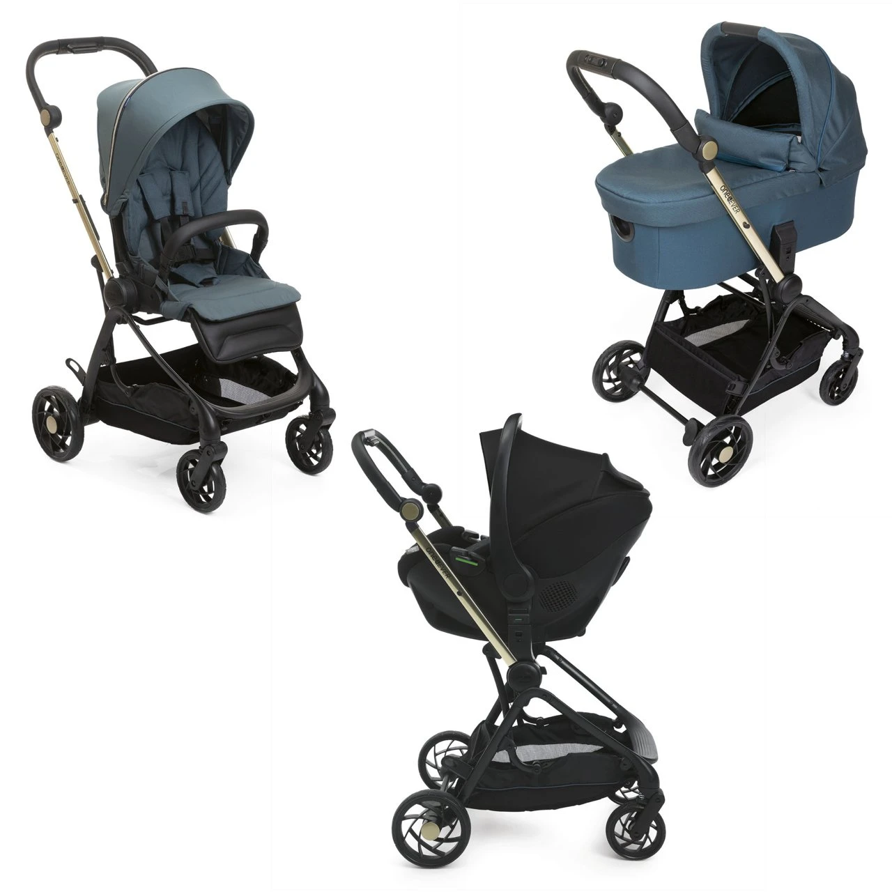 CHICCO Trio One4Ever I-Size - Kory Essential 3 CHICCO Trio One4Ever I-Size - Kory Essential