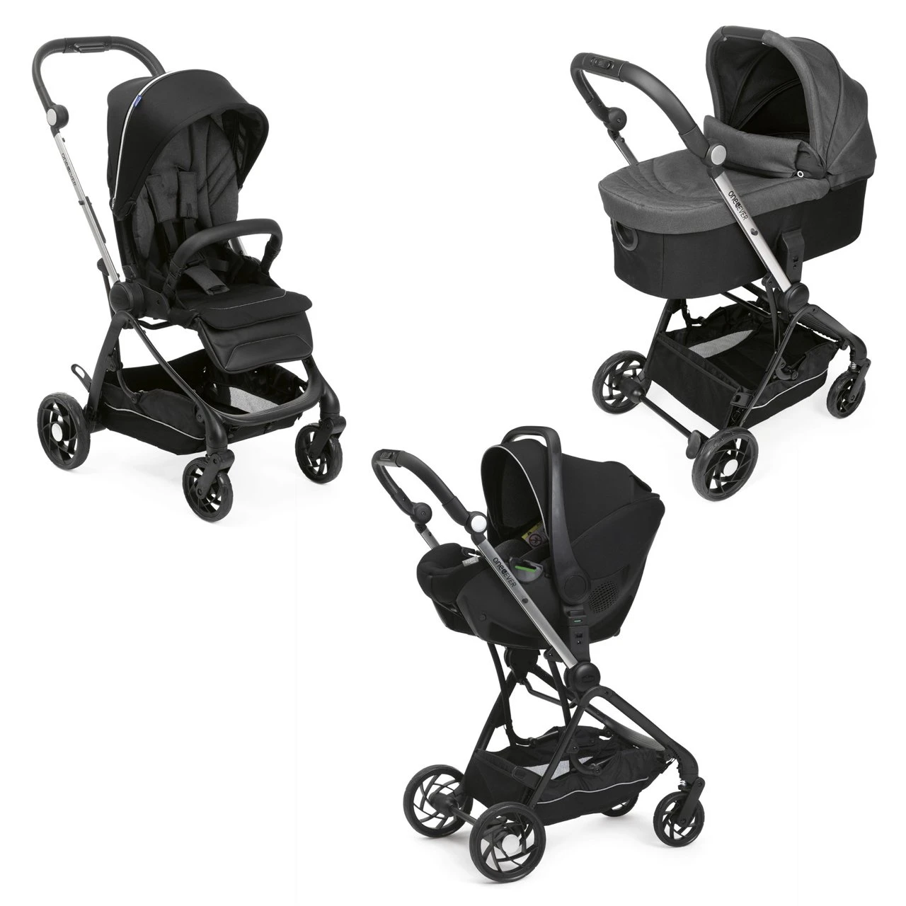 CHICCO Trio One4Ever I-Size - Kory Plus Air 3 CHICCO Trio One4Ever I-Size - Kory Plus Air