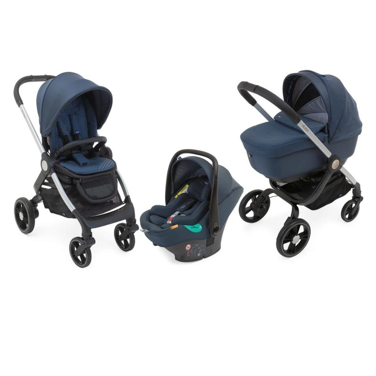 CHICCO Poussette Trio Alysia I-Size 3 CHICCO Poussette Trio Alysia I-Size