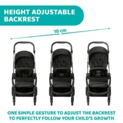 CHICCO Poussette One4Ever -Chicco 06079881420000 000 079881 642 ONE4EVER PIRATE BLACK POWER IMAGES GB7 1280x1280