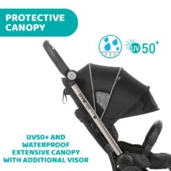 CHICCO Poussette One4Ever -Chicco 06079881420000 000 079881 642 ONE4EVER PIRATE BLACK POWER IMAGES GB9 1280x1280 1