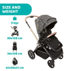 CHICCO Trio Mysa I-Size - Kory Essential - Glam Dew Re_Lux 35 CHICCO Trio Mysa I-Size - Kory Essential - Glam Dew Re_Lux -Chicco 08087026710000 000 087026 710 MYSA GLAM DEW RE GB3 1280x1280