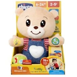 Chicco Teddy L'ami Des Tout-petits Bilingue