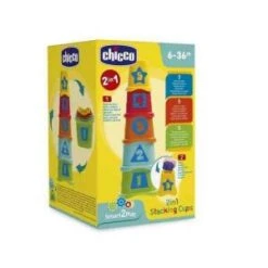 Chicco Cubes à Empiler 2 En 1