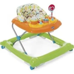 Chicco Trotteur Circus Green Wave - 4 Roues Pivotantes