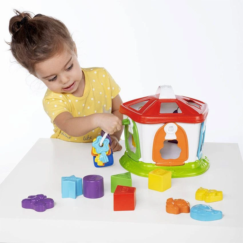 CHICCO Jeu De Formes 3 En 1 Cottage Des Animaux 3 CHICCO Jeu De Formes 3 En 1 Cottage Des Animaux – Image 2