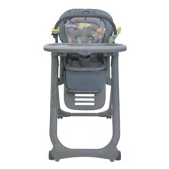 Chaise Haute Polly Magic Relax Cerulean Chicco -Chicco chaise haute bebe polly magic relax 4 roues cerulean chicco 2