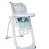 Chaise Haute Polly 2 Start 4 Roues - Frogy Chicco -Chicco chaise haute bebe polly2start frogy chicco