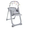 Chaise Haute Polly Magic Relax Graphite Chicco -Chicco chaise haute bebe polly magic relax graphite chicco
