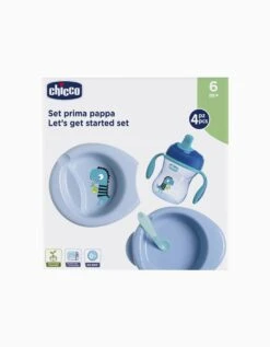 Coffret Repas Bébé 6m+ Bleu Chicco