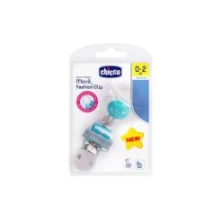 CHICCO Sucette Physio Micro + Clip Silicone