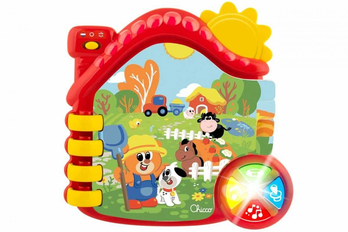 CHICCO Livre De La Ferme Bilingue 3 CHICCO Livre De La Ferme Bilingue