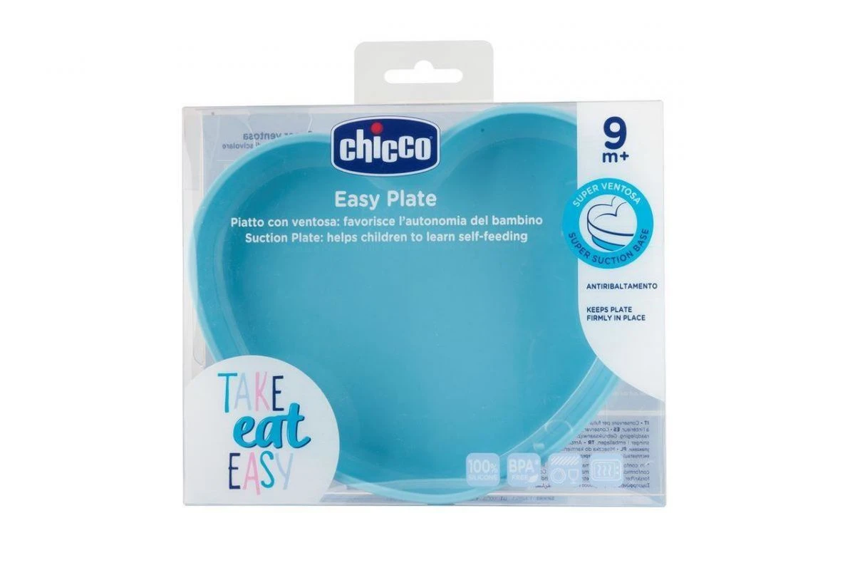 CHICCO Assiette En Silicone Avec Ventouse 9m + 4 CHICCO Assiette En Silicone Avec Ventouse 9m + – Image 2