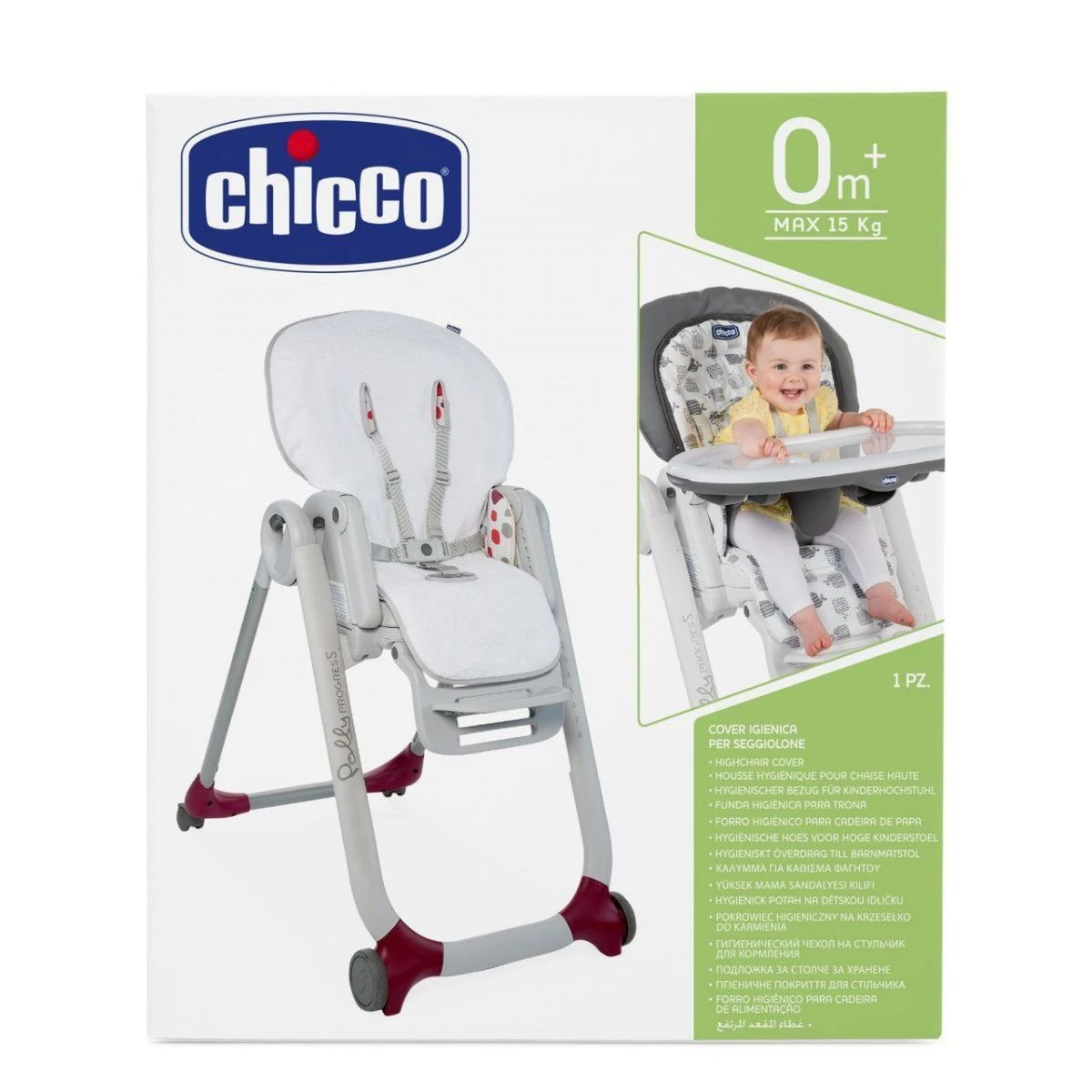 CHICCO Housse Pour Chaise Haute 4 CHICCO Housse Pour Chaise Haute – Image 2