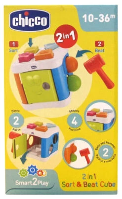 Cube à Formes 2 En 1 Chicco 7 Cube à Formes 2 En 1 Chicco -Chicco cube a formes chicco 4