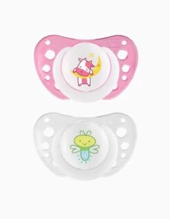 CHICCO Sucettes Physiologique En Silicone 2pcs