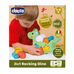 Lino Le Dino 2 En 1 ECO+ Chicco -Chicco jouet lino le dino eco chicco 4