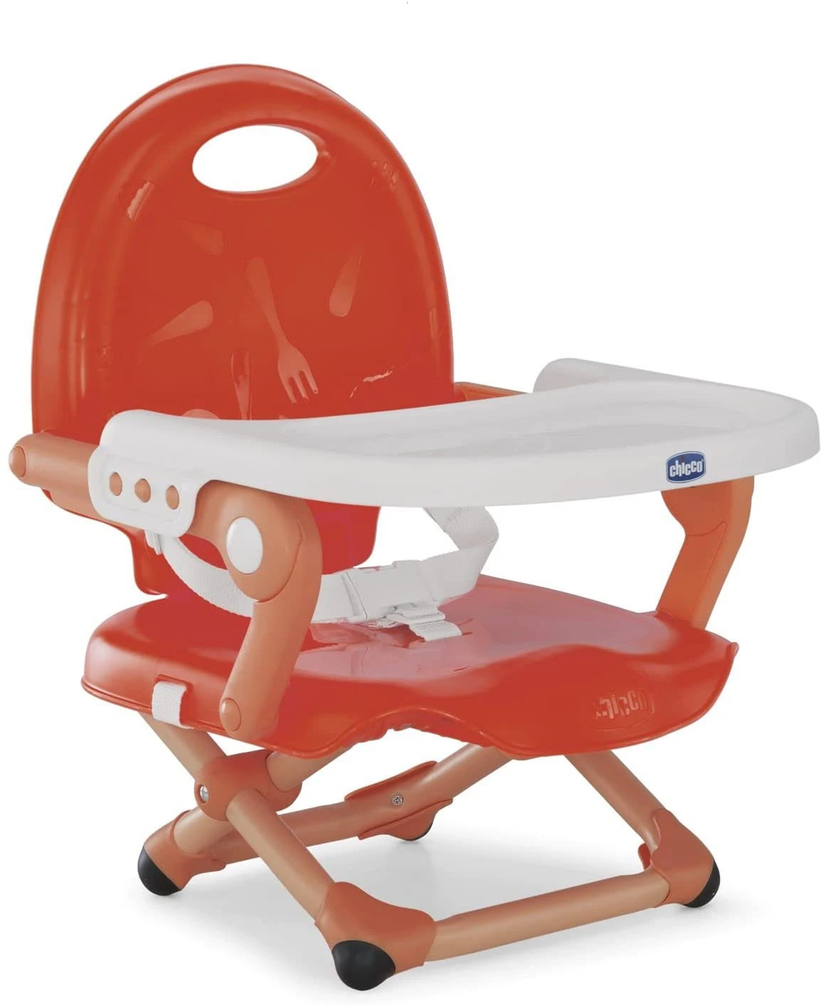 Rehausseur Pocket Snack Poppy Red Chicco 3 Rehausseur Pocket Snack Poppy Red Chicco