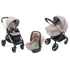 Poussette Trio Alysia I-Size - Sand CHICCO